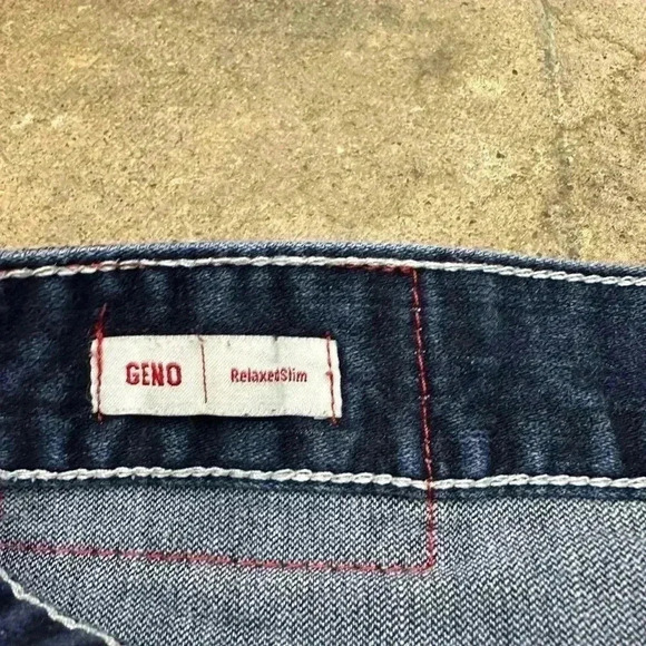 Vintage True Religion Dark Wash Denim Shorts Size 38 - Picture 6 of 6